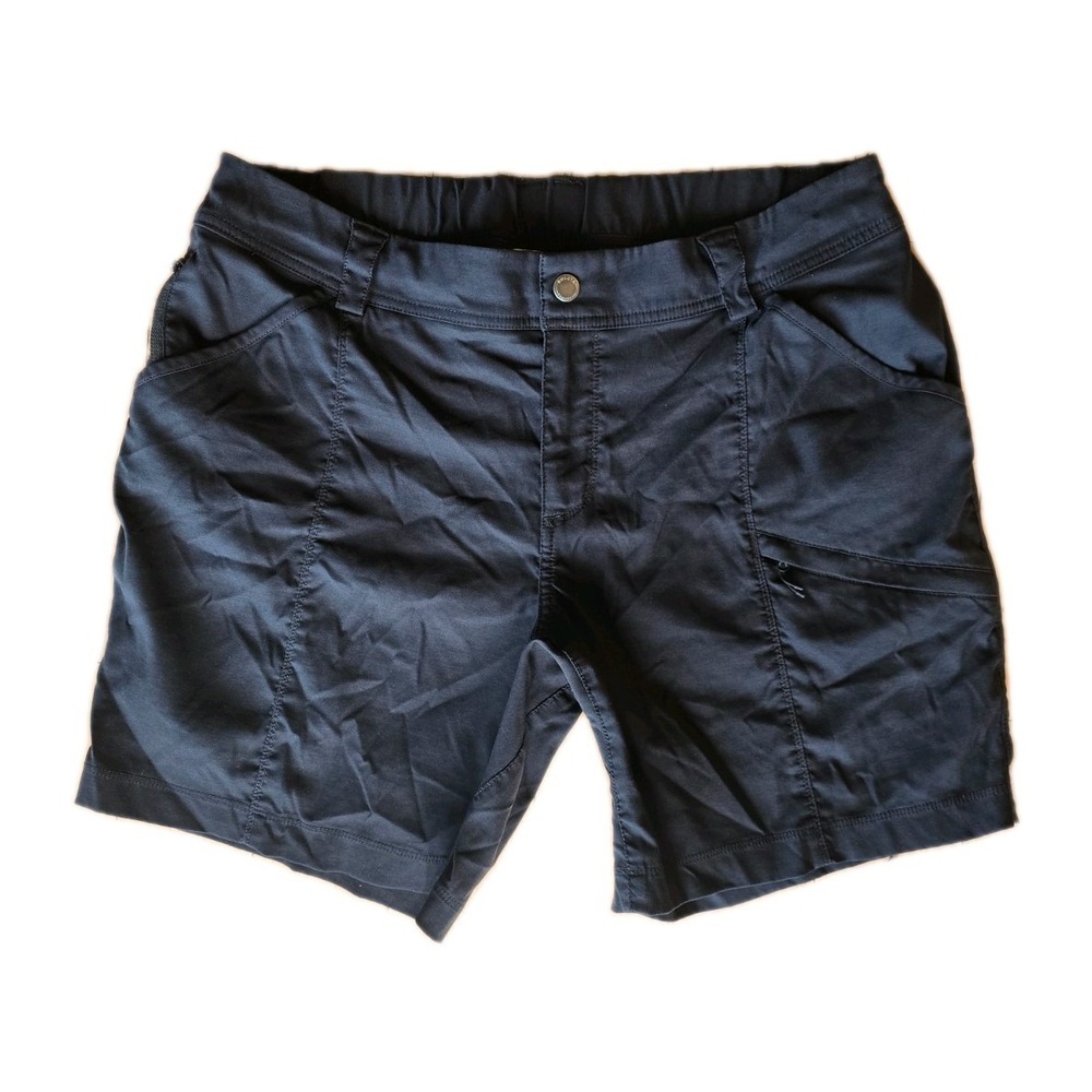 Duluth Trading Co Dry On The Fly 7" Black Shorts Size 14 Cargo Hiking Outdoor